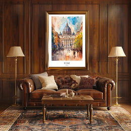 Rome Italy Poster