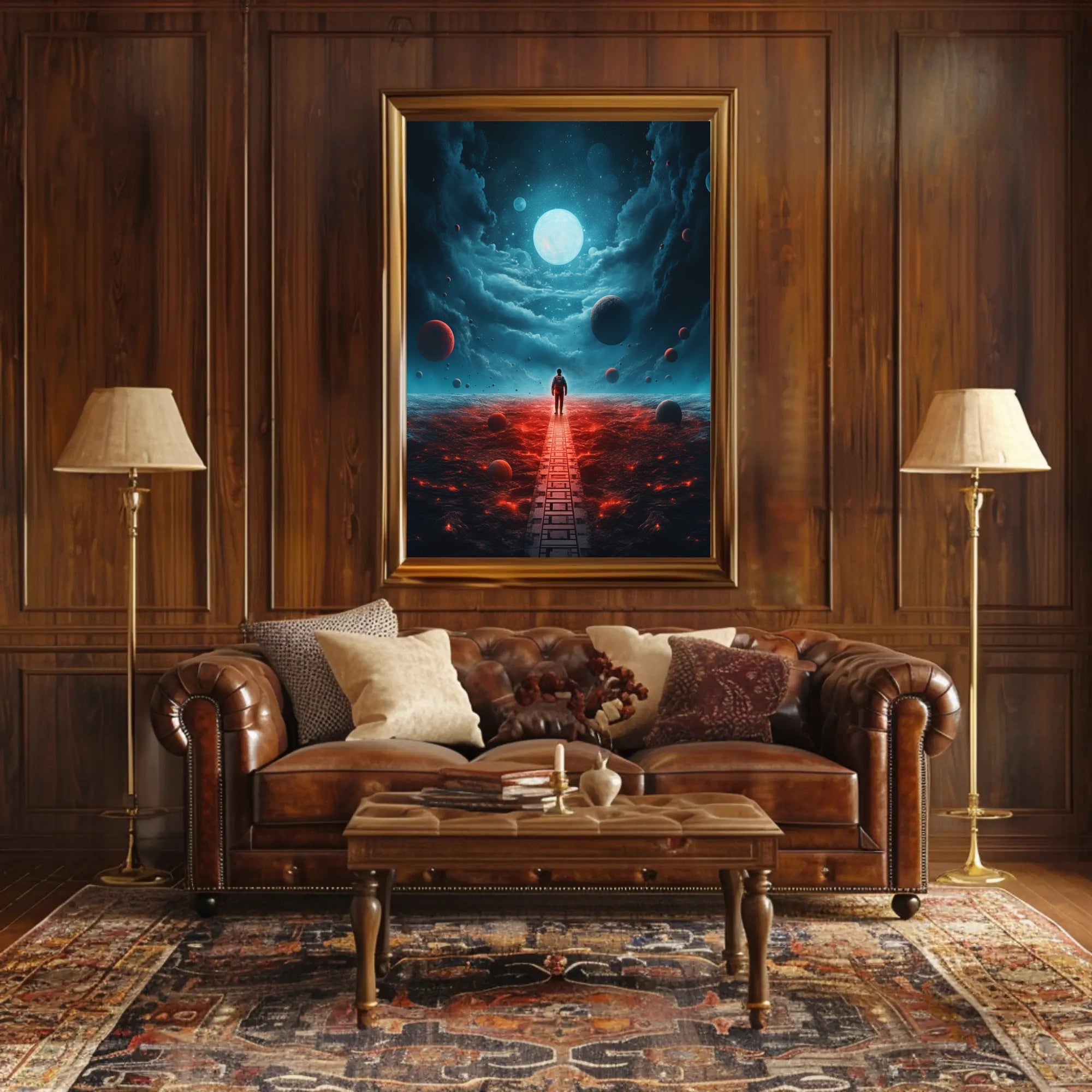 Journey Through The Cosmos Poster PosterGoat