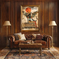 Vintage Art Deco Architectural Details Poster