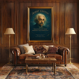 Theoretical Physicist Vintage Poster: Inspire Intellectual Pursuit