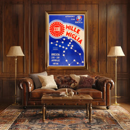 Mille Miglia XXIII Poster