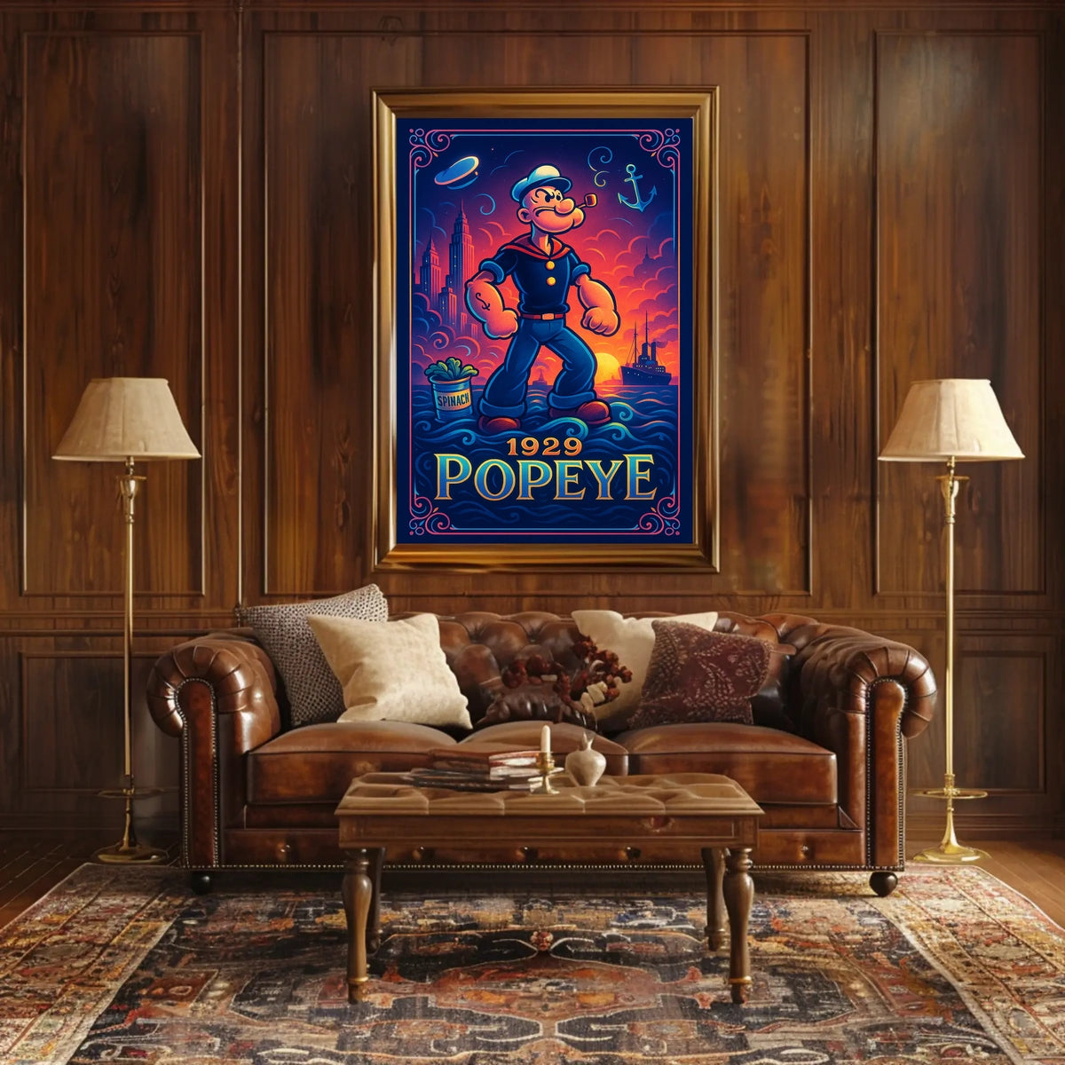 Popeye 1929 Art Poster POP-222