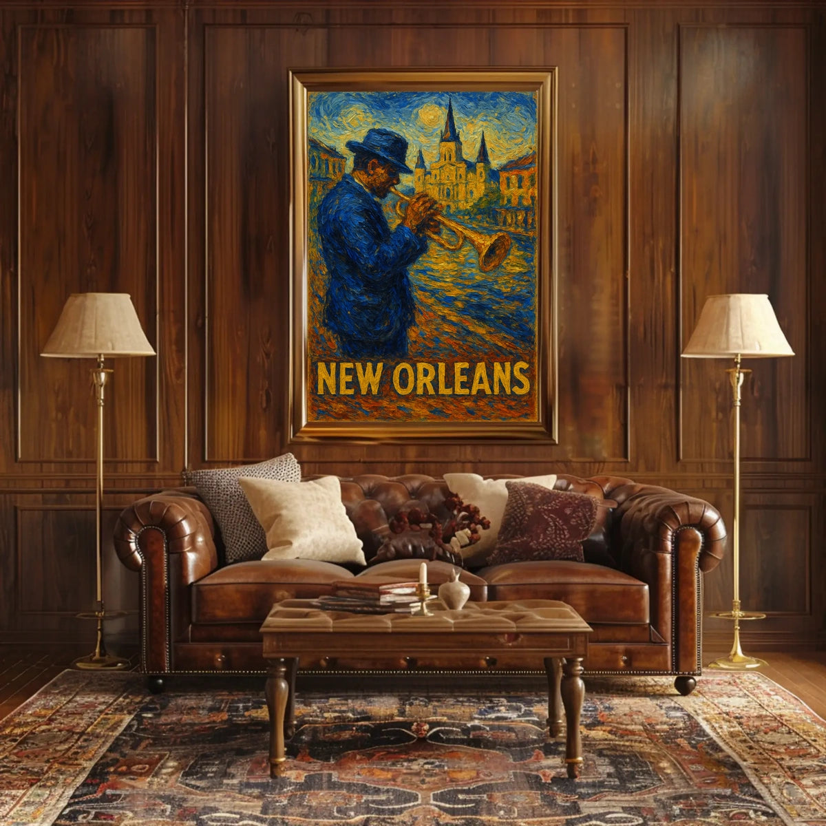 New Orleans Jazz Night Poster