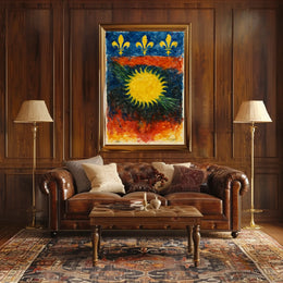 Vibrant Heraldry Poster