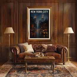 New York City Nights Poster
