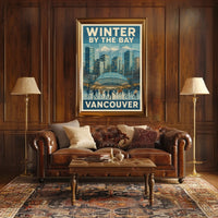 Winter By The Bay Vancouver Poster