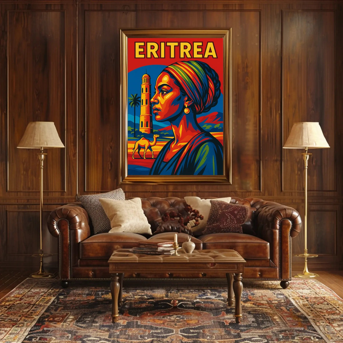 Eritrea A Vibrant Tribute Poster