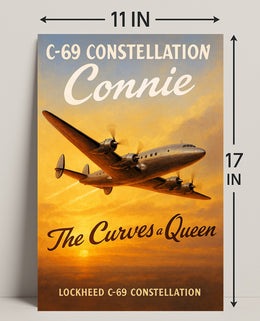 Lockheed C-69 Constellation Connie Poster PosterGoat