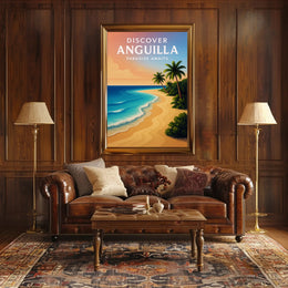Discover Anguilla Paradise Awaits Poster PosterGoat