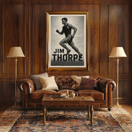 Jim Thorpe Athletic Legend Poster