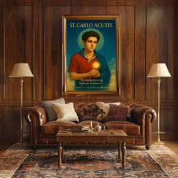 St. Carlo Acutis Feast Day Celebration Poster
