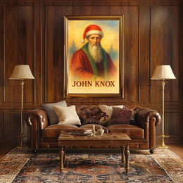 John Knox Santa Claus Parody Historical Poster