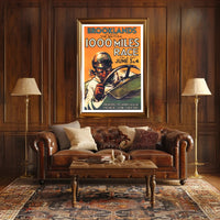 The British 1000 Miles Race at Brooklands Poster