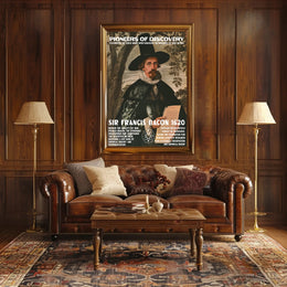 Sir Francis Bacon Historical Educational Poster