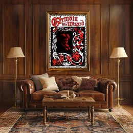 Germain the Wizard Art Nouveau Mystical Poster