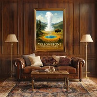 Yellowstone National Park Poster