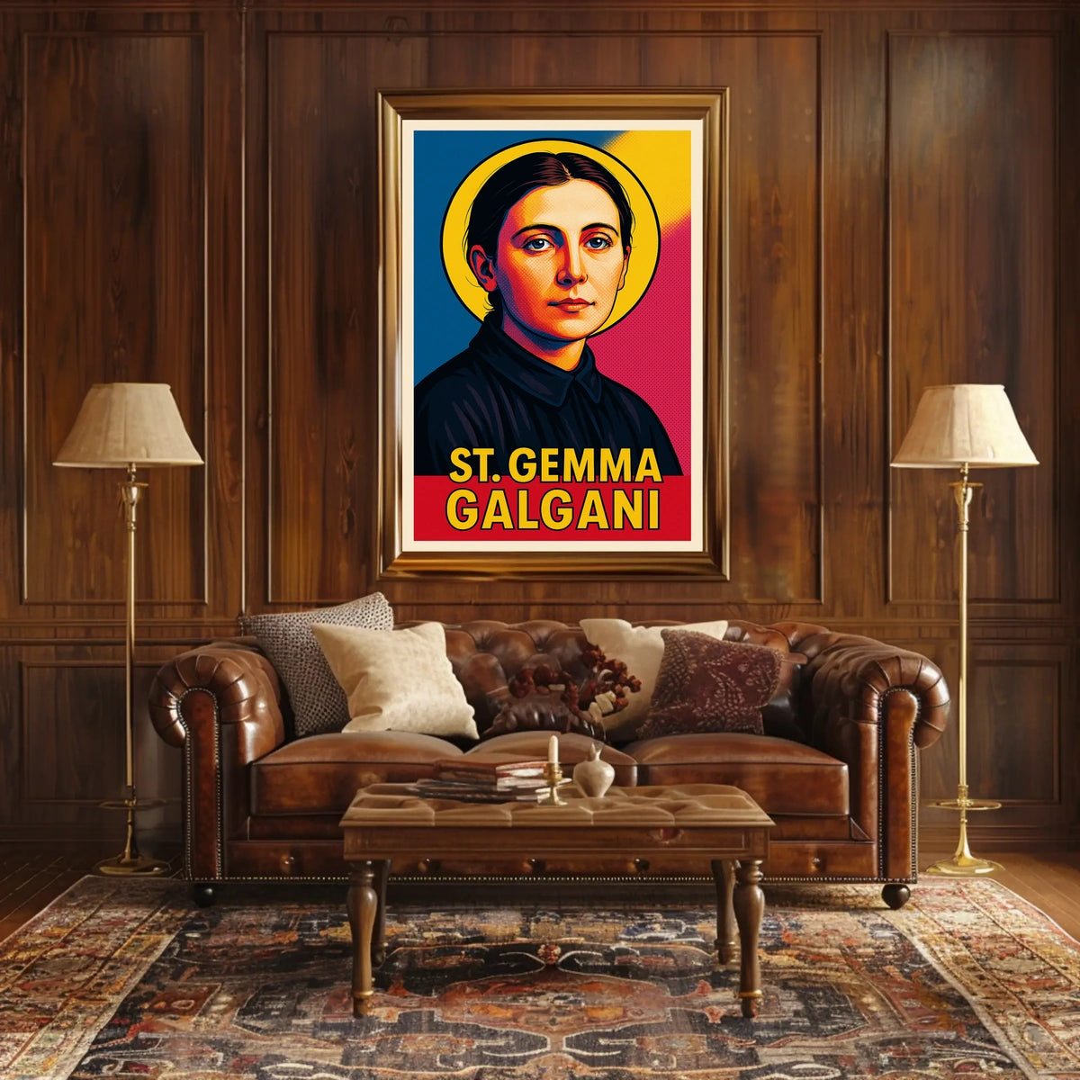 St. Gemma Galgani Poster
