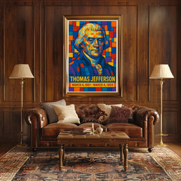 Thomas Jefferson 3rd President Poster