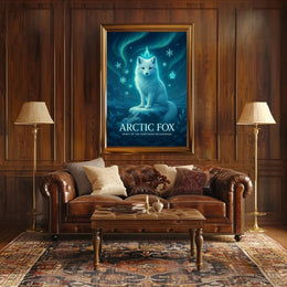 Arctic Fox Spirit of the Northern Wilderness Poster