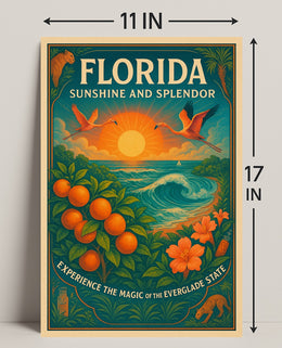 Florida Sunshine and Splendor Poster PosterGoat