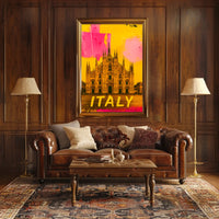 Vibrant Italy Poster