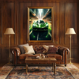 Speed In The City Poster