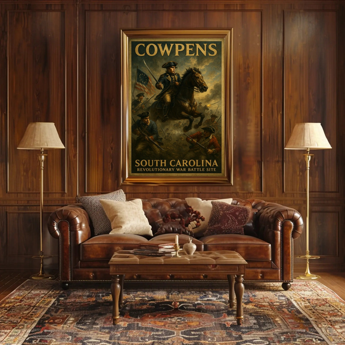 Cowpens Revolutionary War Battle Site Poster