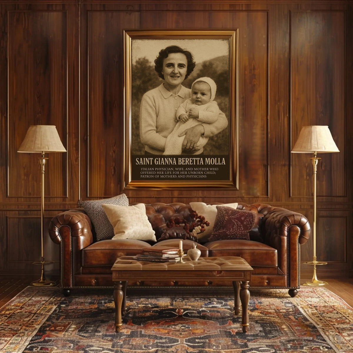 Saint Gianna Beretta Molla Poster