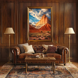 Capitol Reef Majestic Landscape Poster Print