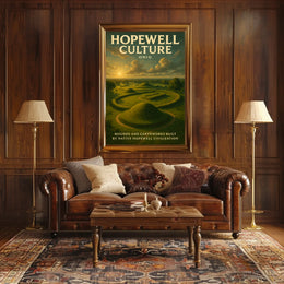 Hopewell Culture Ohio Poster