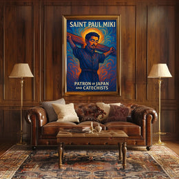 Saint Paul Miki Patron of Japan and Catechists Poster