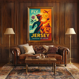 Fly Jersey Wander In Color Poster