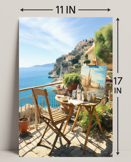 Seaside Serenity Poster