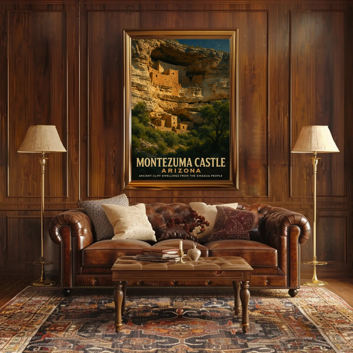 Montezuma Castle Ancient Cliff Poster