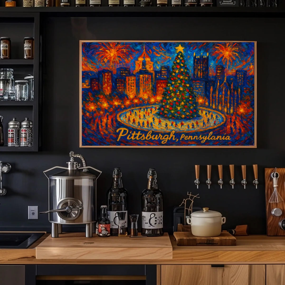 Pittsburgh Holiday Celebration Poster