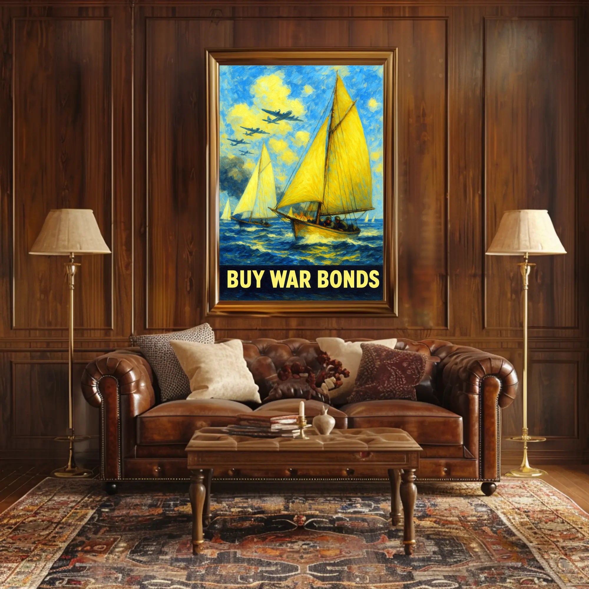Buy War Bonds Poster PosterGoat
