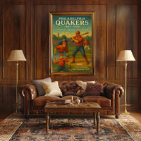 Philadelphia Quakers Celebrating A Poster