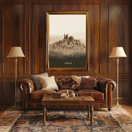 Aman A Tranquil Cityscape Poster