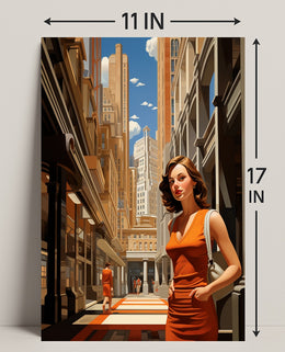 Urban Elegance Poster PosterGoat