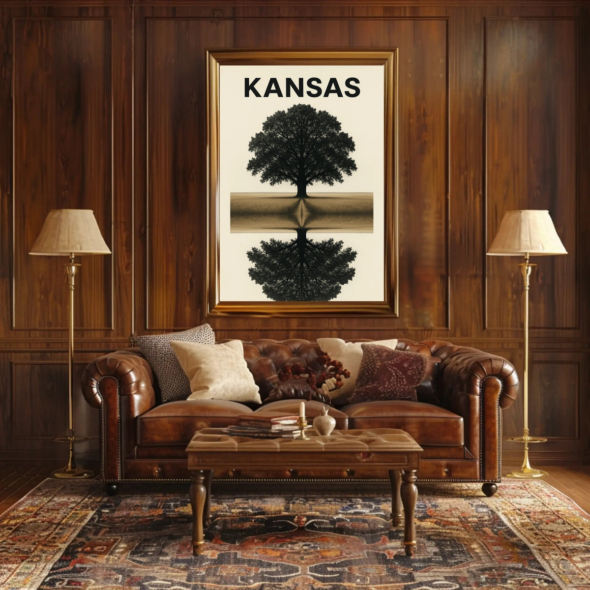 Kansas Reflection Poster