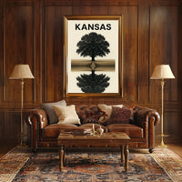 Kansas Reflection Poster