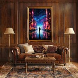 Neon City Dreams Poster