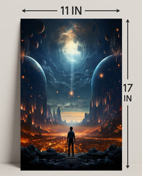 Journey To The Cosmic Abyss Poster
