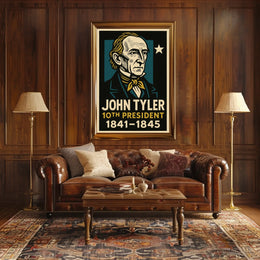 John Tyler 10th President Poster