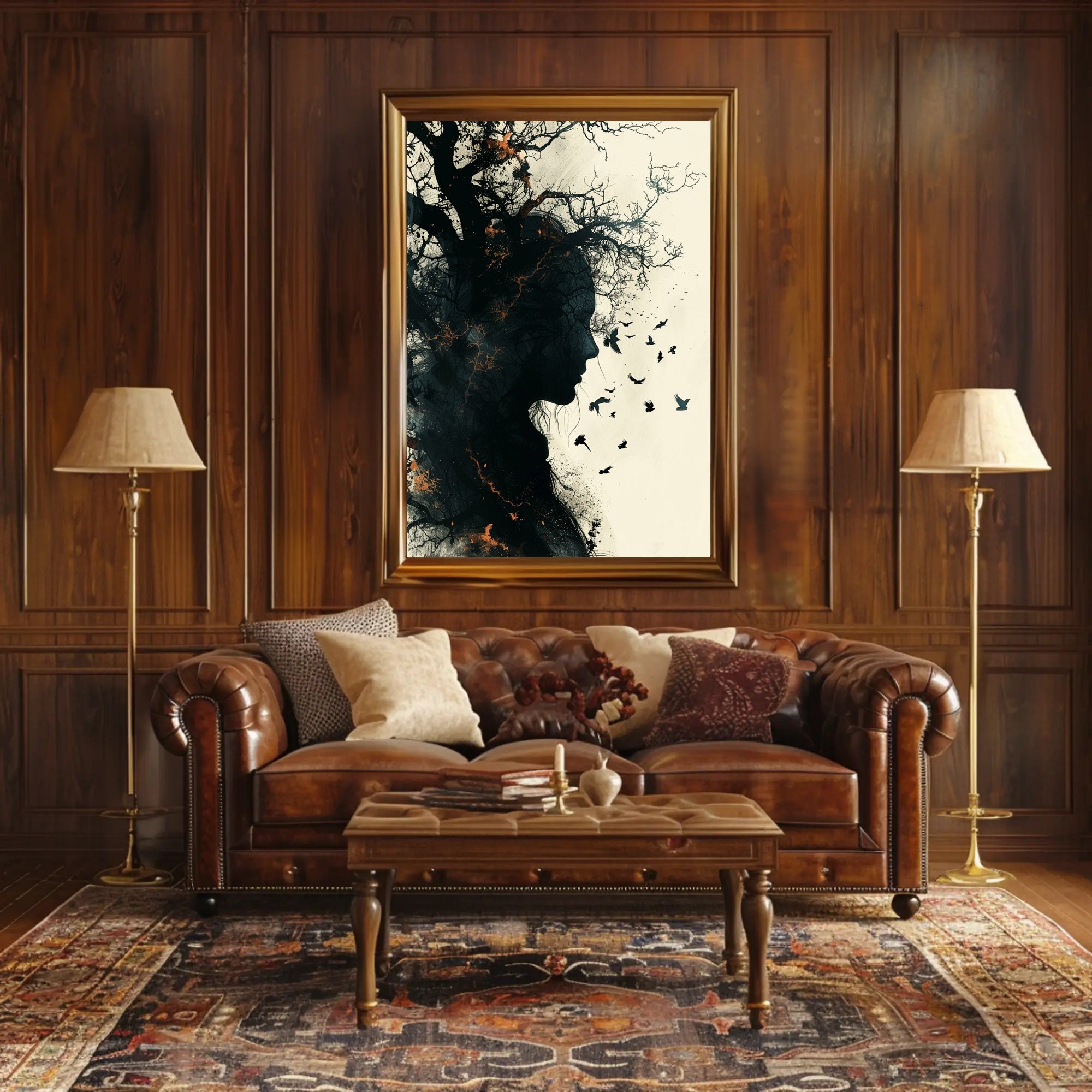 Nature's Silhouette Poster PosterGoat