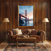 Golden Gate Bridge Timeless San Francisco Travel Poster