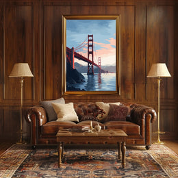 Golden Gate Bridge Timeless San Francisco Travel Poster