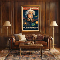 Albert Einstein The Theory Of Poster