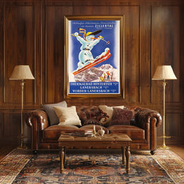 Zillertal Winter Wonderland Poster