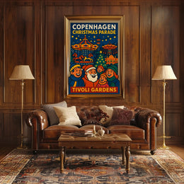 Copenhagen Christmas Parade Poster